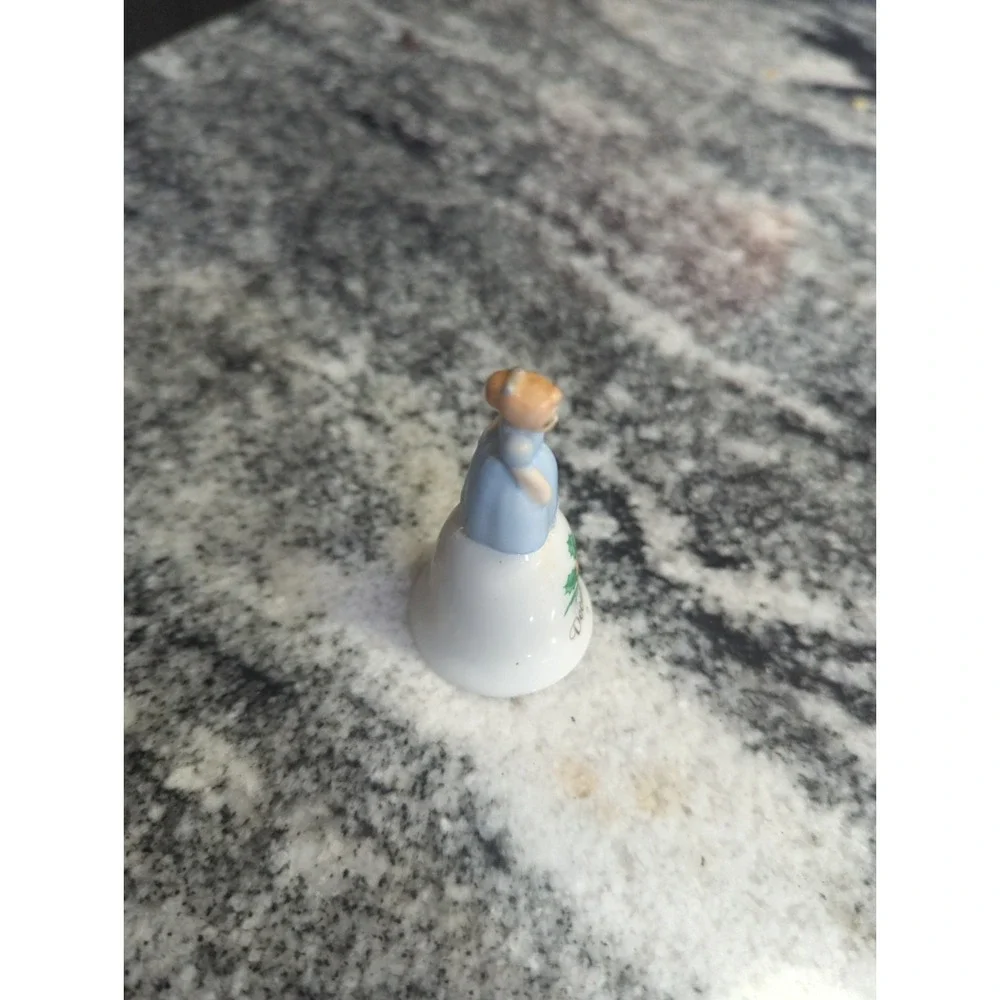 Vintage Miniature Porcelain Bell Russ Berrie & Co. 